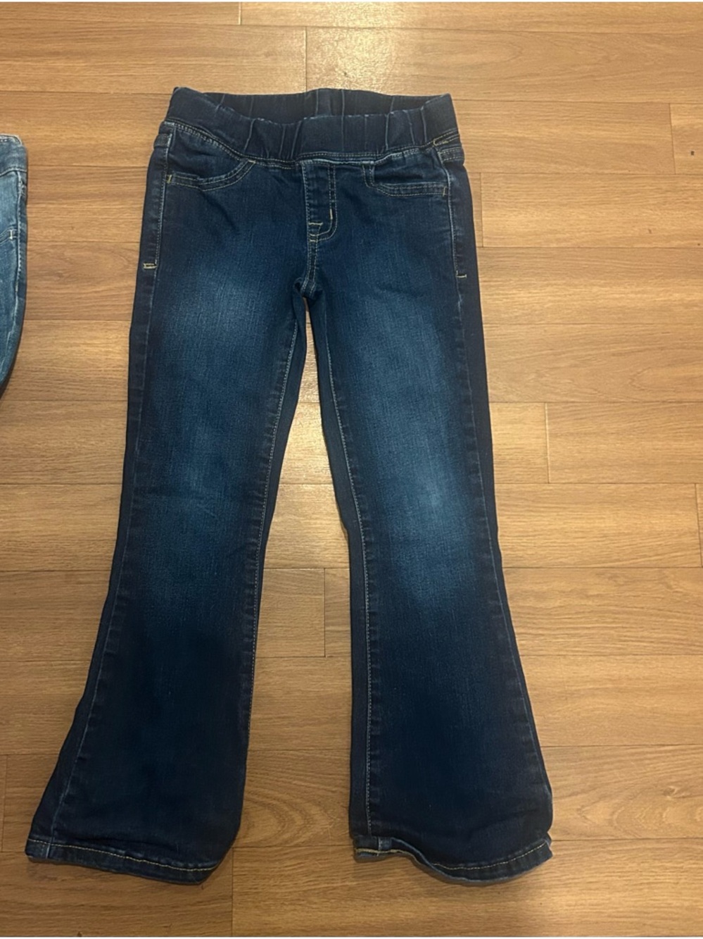 Dark Blue Girl’s Sz 7 Stretch Flare Jeans